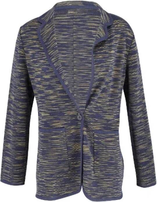 Missoni Pre-owned Wool outerwear Black Dames