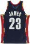 Mitchell & Ness Basketball Jersey Man NBA Swingman Hardwood Classics No. 23 Lebron James 2 Blauw Heren - Thumbnail 2