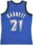 Mitchell & Ness Basketball jerseyBAr. 21 Kevin Garnett Blauw Heren - Thumbnail 2