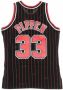 Mitchell & Ness Basketball jerseyBAO33 Zwart Heren - Thumbnail 2