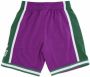 Mitchell & Ness Basketbalshort Purple Heren - Thumbnail 2