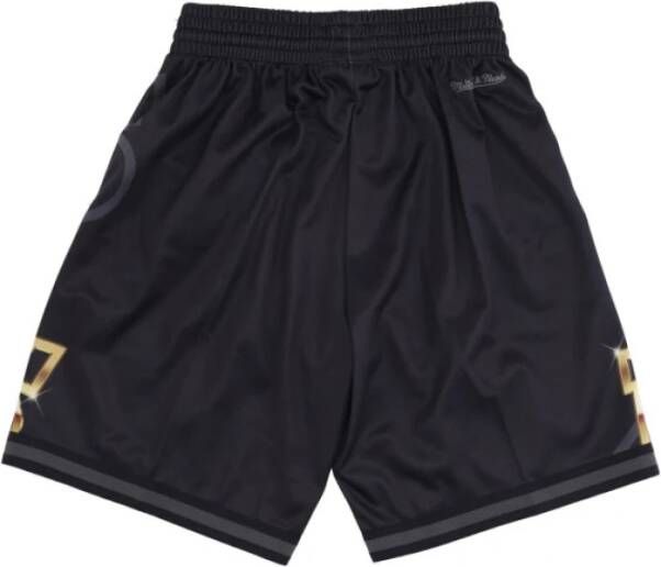 Mitchell & Ness BasketbalshortsBA Big Face 4.0 Black Heren