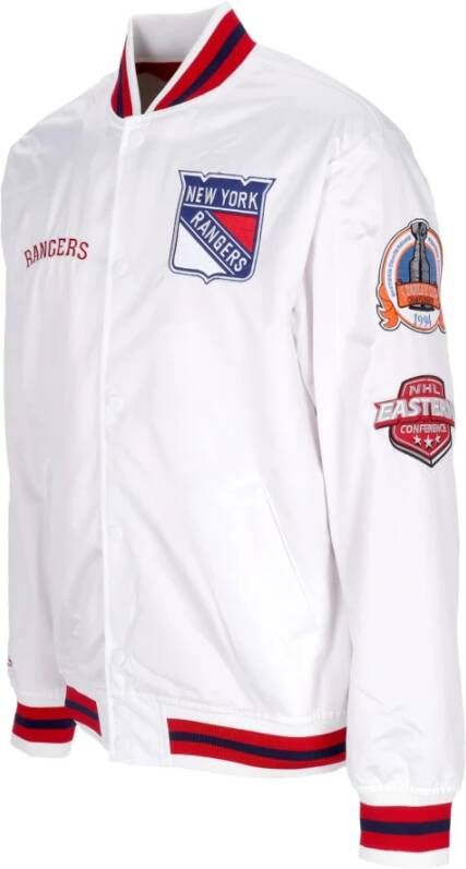 Mitchell & Ness Bomber Jackets Wit Heren