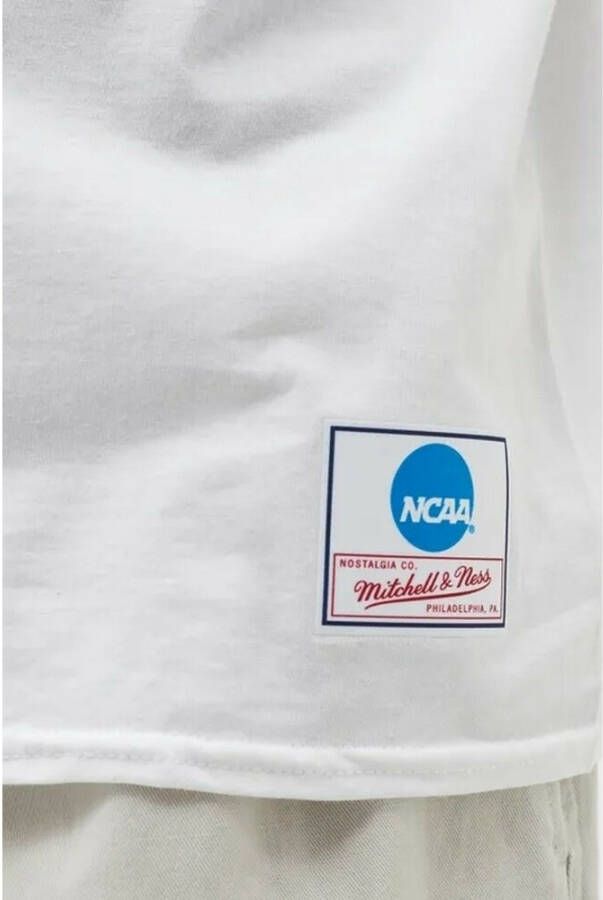 Mitchell & Ness CamisetaCAA Stack T-shirt Wit Heren