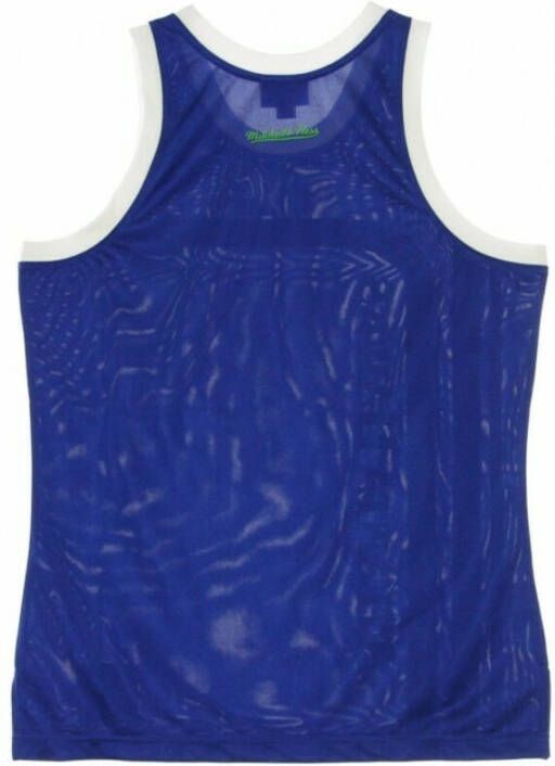 Mitchell & Ness Canotta Basket NBA Team Heritage Tank 1970-98 Atlhaw Blauw Heren