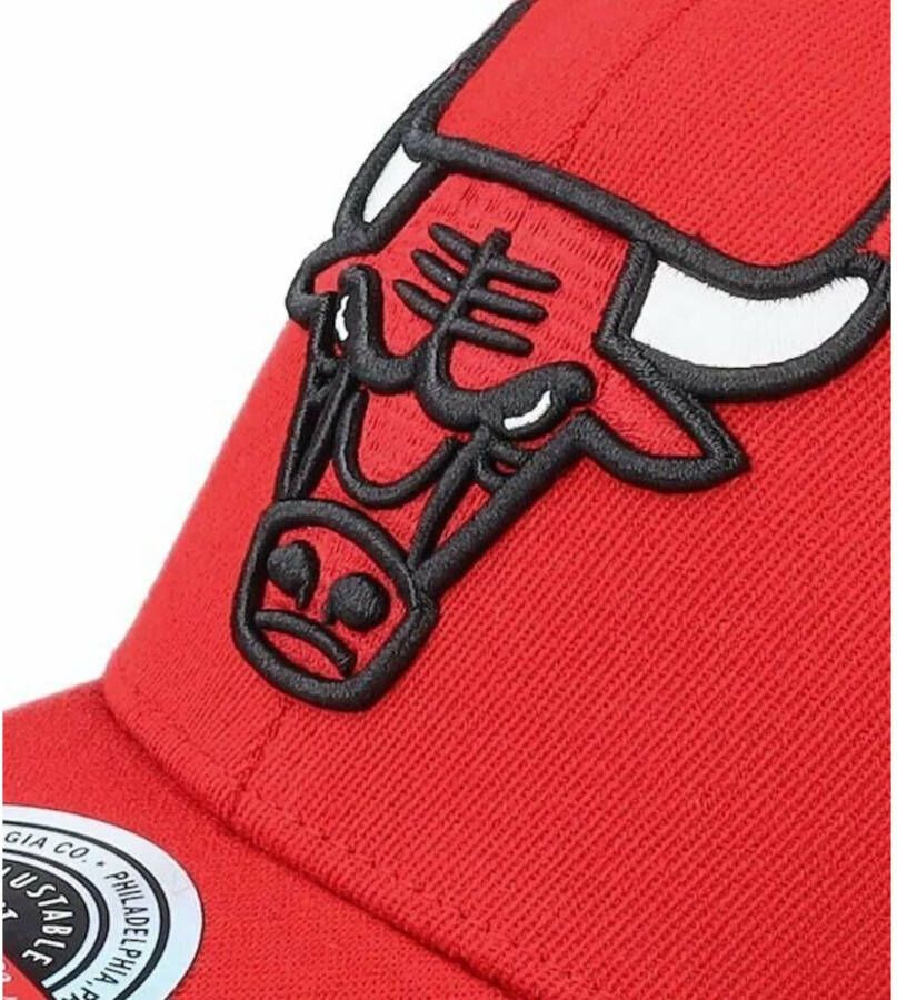 Mitchell & Ness Caps Rood Heren