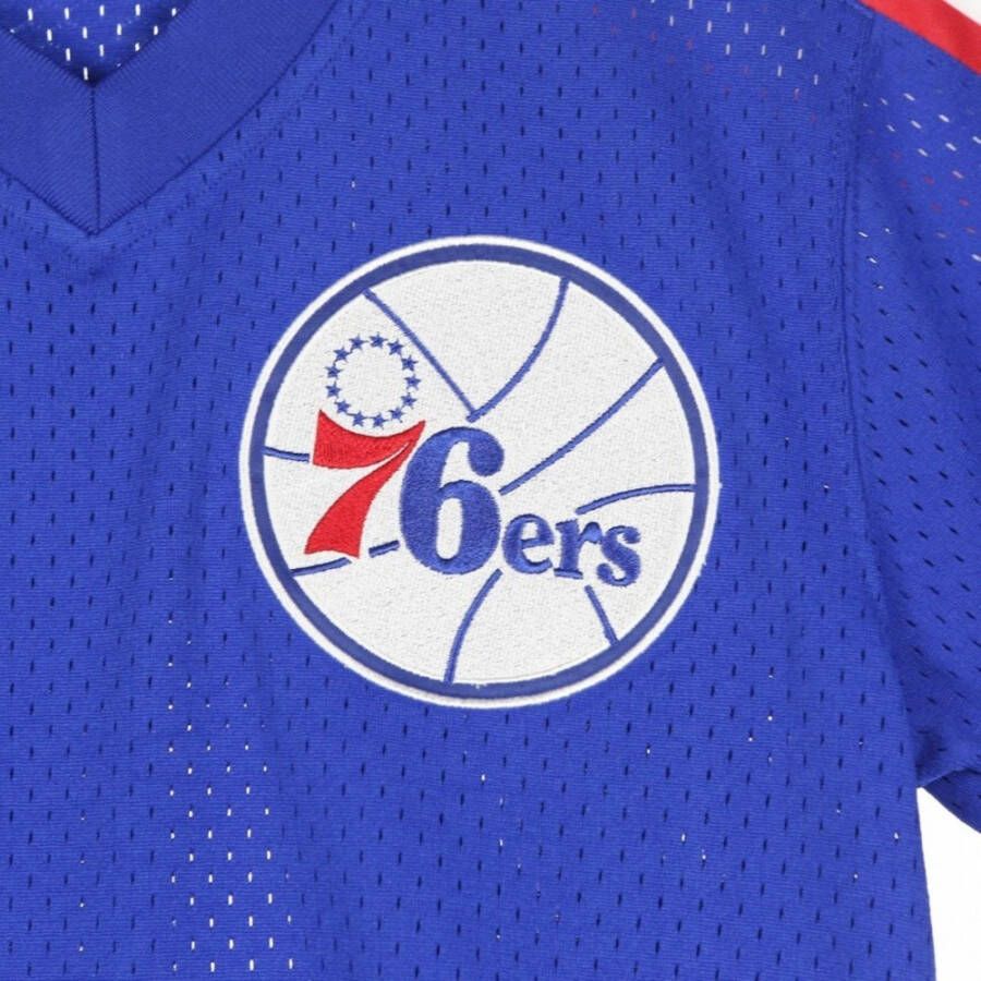 Mitchell & Ness NBA T-shirt Marca Blauw Heren