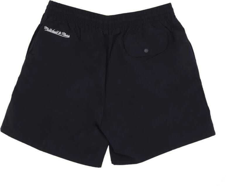 Mitchell & Ness Casual Shorts Zwart Heren