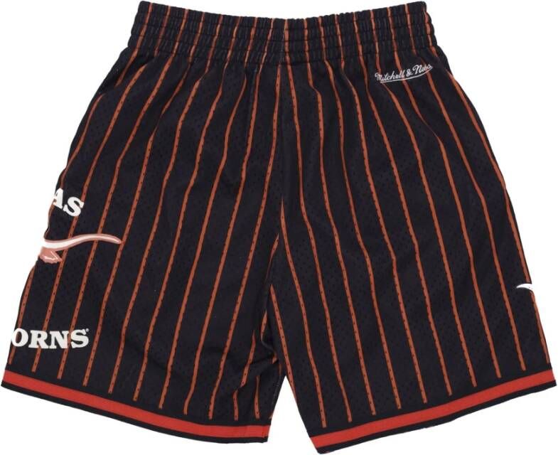 Mitchell & Ness Casual Shorts Zwart Heren