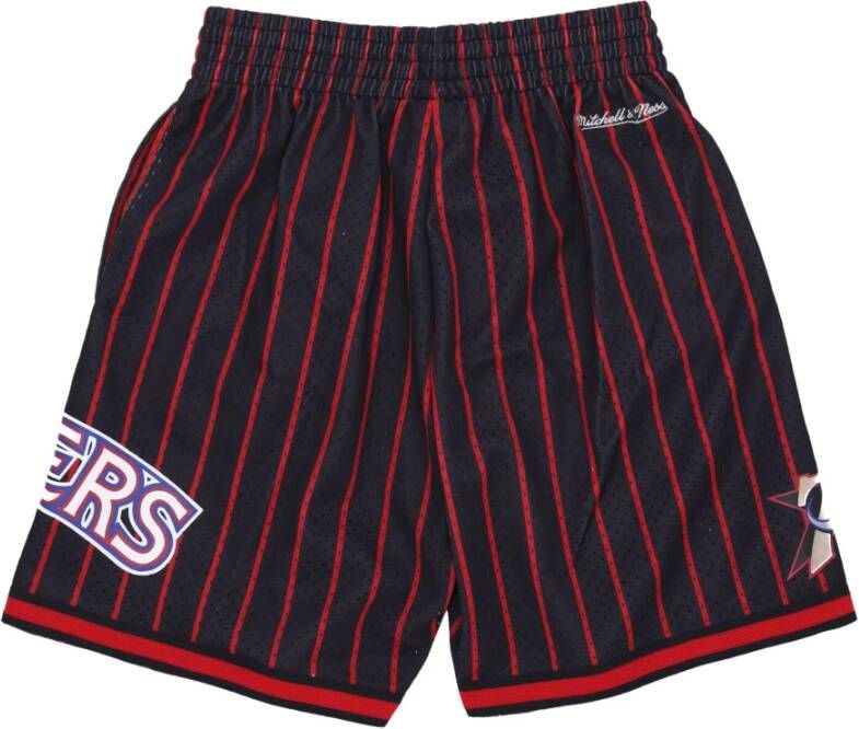 Mitchell & Ness Casual Shorts Zwart Heren