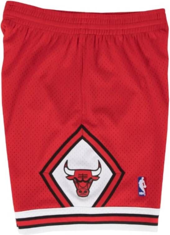 Mitchell & Ness Chicago Bulls Swingman Shorts Rood Heren