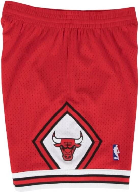 Mitchell & Ness Chicago Bulls Swingman Shorts Rood Heren