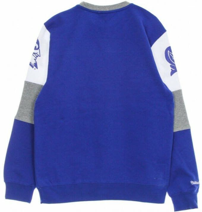 Mitchell & Ness Crewneck SweatshirtCAA Perfect seizoen Overuren Dukblu Blauw Heren