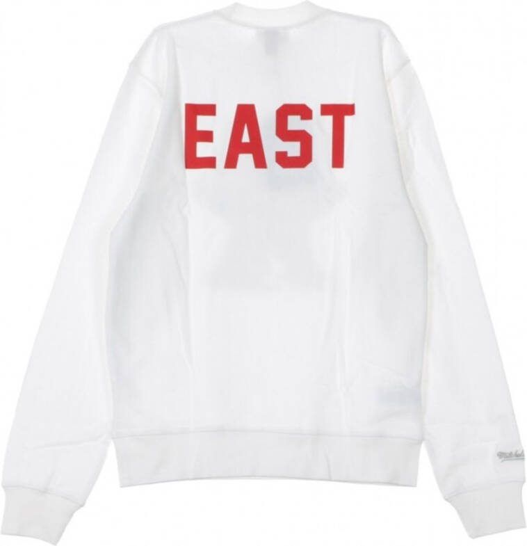 Mitchell & Ness Crewneck sweatshirt Wit Heren