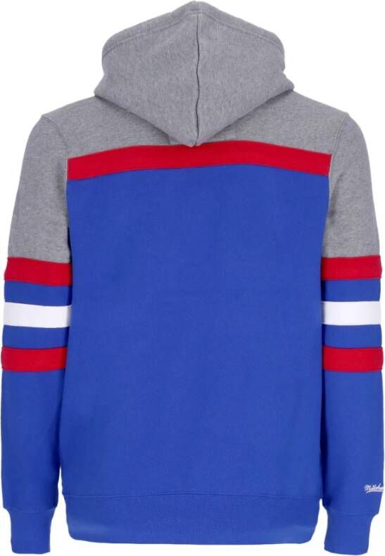 Mitchell & Ness Hoodies Blauw Heren