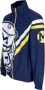 Mitchell & Ness Ncaa Exploded Logo Warm Up Jacket Blue Heren - Thumbnail 2