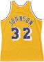 Mitchell & Ness Nba Swingman Jersey Los Angeles Lakers 1984-85 Magic Johnson Jersey's Kleding gold maat: XL beschikbare maaten:S M L XL - Thumbnail 3