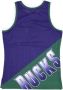 Mitchell & Ness Sleeveless Training Tops Purple Heren - Thumbnail 2