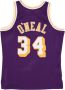 Mitchell & Ness NBA Swingman Jersey Shaquille O'Neal 1996-97 Purple Heren - Thumbnail 2