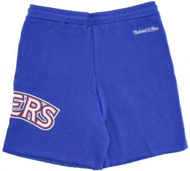 Mitchell & Ness nba game day french terry shorts hardwood Blauw Heren