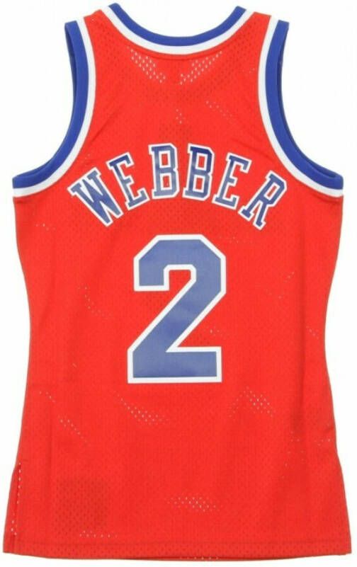 Mitchell & Ness NBA Swingman Jersey Chris Webbero2 1994-95 Wasbul Road Rood Heren