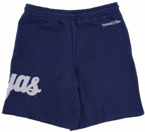 Mitchell & Ness Ncaa Game Day Franse Terry Shorts Blauw Heren