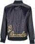 Mitchell & Ness satijnjack hardhout klassiekers loslak Zwart Heren - Thumbnail 2