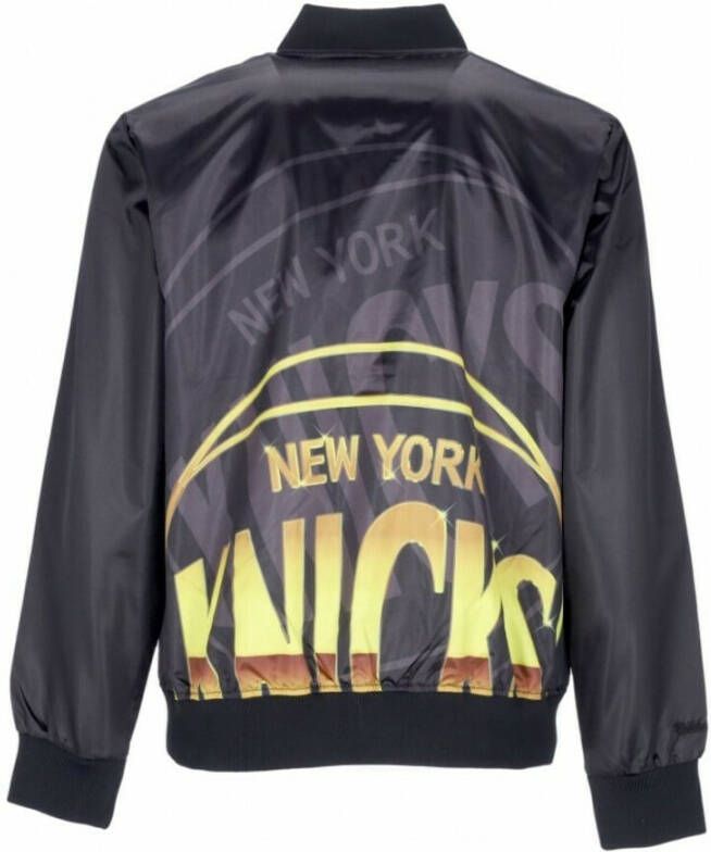 Mitchell & Ness satijnen jas Zwart Heren