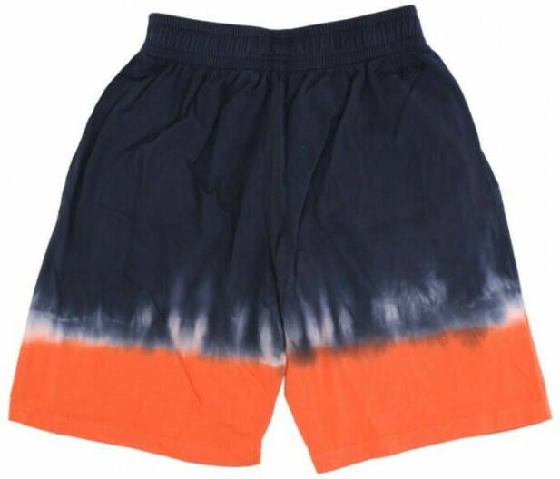 Mitchell & Ness korte broek NBA horizontale stropdy kleurstof korte hardhout klassiekers phosun Zwart Heren
