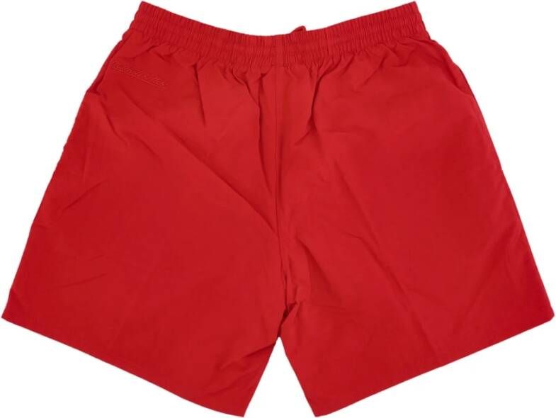 Mitchell & Ness Short Shorts Rood Heren