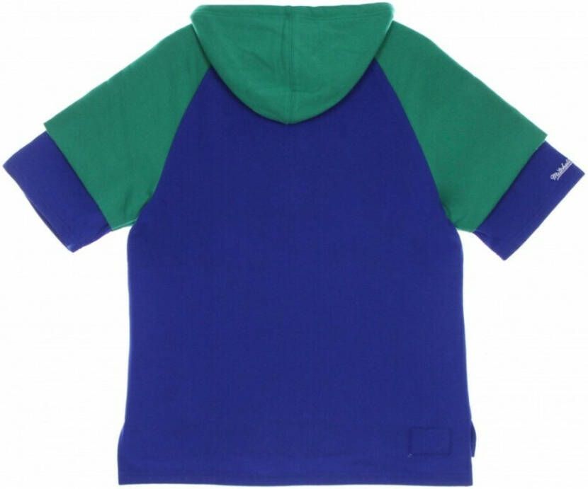 Mitchell & Ness Sweatshirt met korte mouwen Blauw Heren