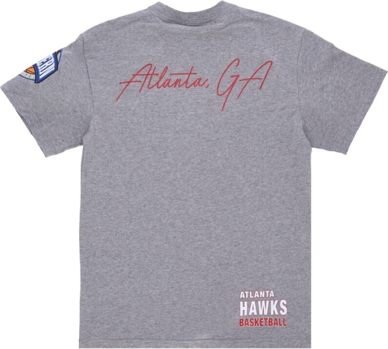 Mitchell & Ness T-Shirts Grijs Heren