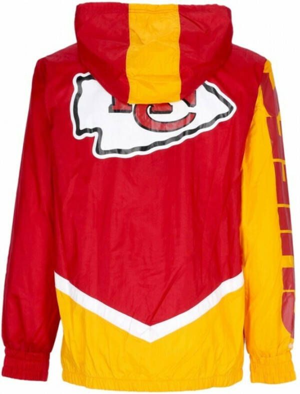 Mitchell & Ness Trainingsjacks Rood Heren