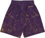 Mitchell & Ness Training Shorts Purple Heren - Thumbnail 2