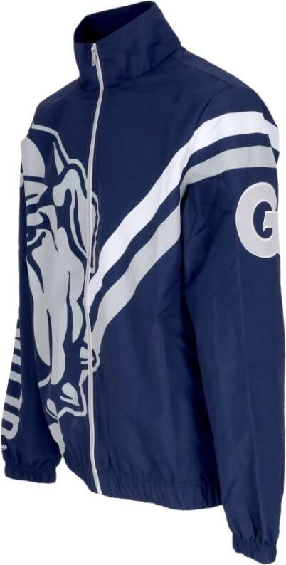 Mitchell & Ness Sweater met rits Blauw Heren