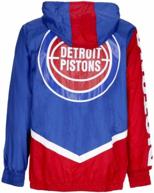 Mitchell & Ness Sweater met rits Blauw Heren