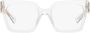 Miu Heldere Optische Frame Stijlvol en veelzijdig White Dames - Thumbnail 2