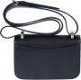 Miu Leren Dames Schoudertas met Druksluiting Black Dames - Thumbnail 2