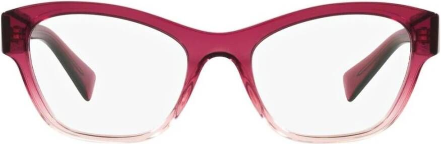 Miu Burgundy Acetaat Brillenmontuur VMU 08T Paars Dames