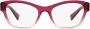 Miu Burgundy Acetaat Brillenmontuur VMU 08T Paars Dames - Thumbnail 2