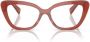 Miu Stijlvolle Vista Zonnebril Brown Unisex - Thumbnail 2