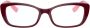 Miu Burgundy Pink Stijlvolle Brillenmonturen Roze Dames - Thumbnail 2