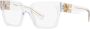 Miu Heldere Optische Frame Stijlvol en veelzijdig White Dames - Thumbnail 4