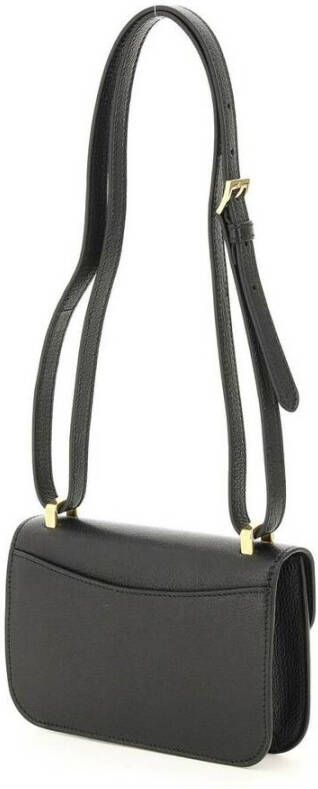 Miu Lederen kleine tas Zwart Dames