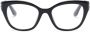 Miu Zwarte Optische Frame Must-Have Black Dames - Thumbnail 1