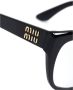 Miu Zwarte Optische Frame Must-Have Black Dames - Thumbnail 2