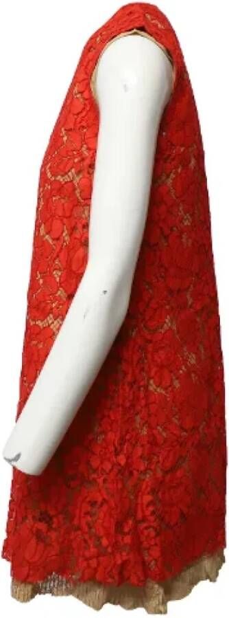 Miu Pre-owned Cotton dresses Rood Dames