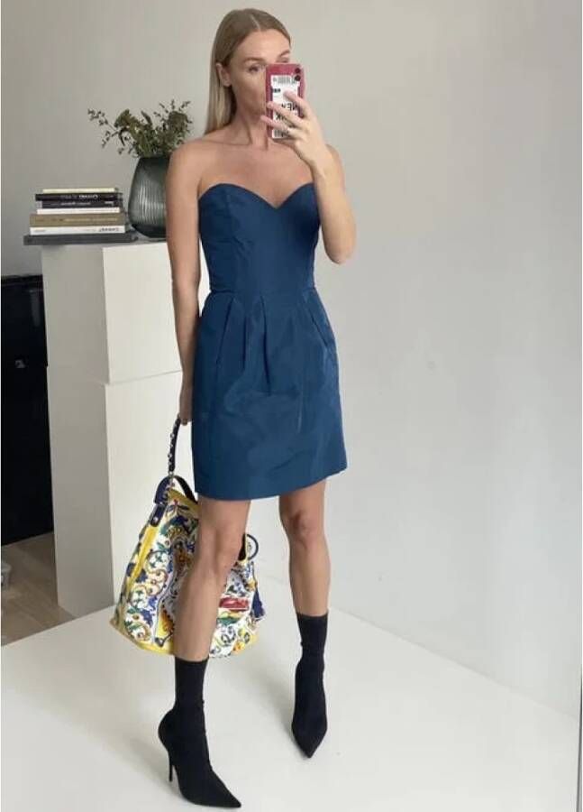 Miu Pre-owned Dresses Blauw Dames