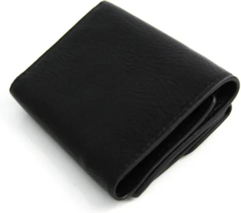 Miu Pre-owned Leather wallets Zwart Dames