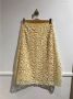 Miu Pre-owned Polyester bottoms Yellow Dames - Thumbnail 2